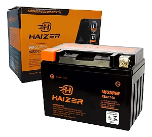 Bateria 10 Ah Ampéres Haizer HZRZ14S Xt1200z Super Tenere 2012 2013 Haizer