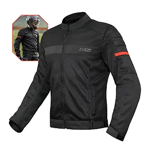 Jaqueta X11 Super Air Masculina Proteção Motociclista Verão