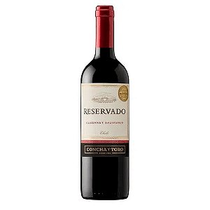 Vinho Reservado Cabernet Sauvignon Concha y Toro 750 ml