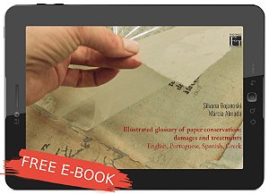 Illustrated Glossary of Paper Conservation: damages and treatments  - English, Portuguese, Spanish, Greek