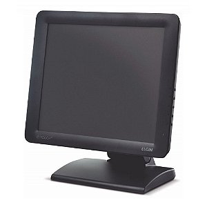 Monitor Elgin E-Touch 2 Tela 15,3 Capacitiva HDMI/VGA Preto