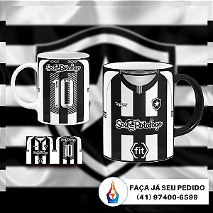 Caneca Personalizada Botafogo de Futebol e Regatas