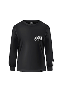 Manga longa Classic Preta