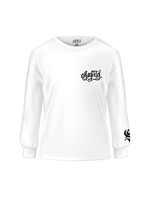 Manga longa Classic Branca