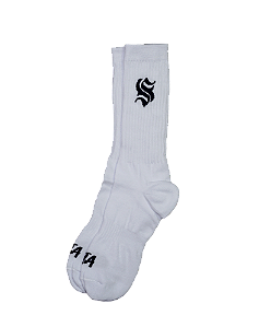 Meia Safita Logo Branca