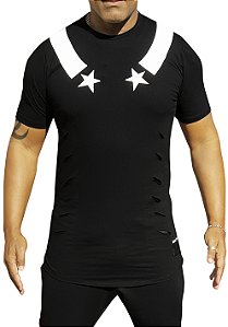 Camiseta Destroyed estrela