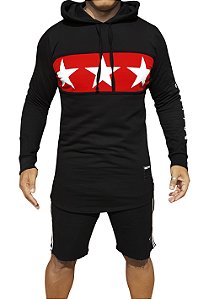 Casaco de Moletom Destroyed Cross