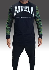 Camiseta Favela Camuflada