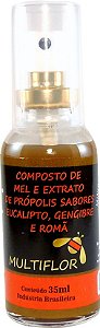 Spray Mel Própolis Eucalipto Gengibre e Romã 35 ml