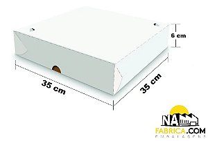 Caixa para Salgado e Doce 35x35 (Pacote com 50 Caixas)