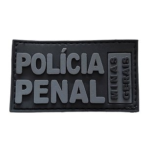 Emborrachado Polícia Penal-MG Frente P/ Grupos Especializados ( GIR, GETAP, GOC, COPE, GPAER ), Baixa Luminosidade Monocromático