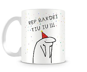 Caneca meme flork te amo do tamanho da dificuldade - Artgeek