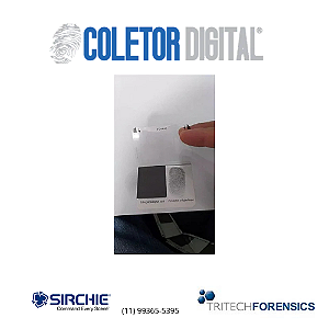 Coletas De Impressão Digitais A Base De Selos pronta entrega.