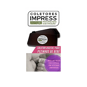 Almofada/Coletor Impressão Digital - Cerâmica Microporosa (pronta entrega)