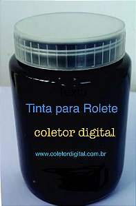 tinta pastosa atoxica para coleta das impressoes digitais a base de rolete com 100ml,500ml,1 litro