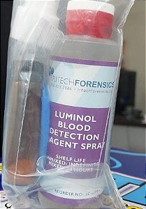 Spray Reagente De Detecção Sangue Luminol 114ml Importado pronta entrega