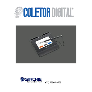 Wacom-Tablet Assinatura LCD, Pad Display Colorido, STU-540, STU540, 5"