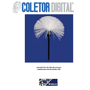 pincel de fibra de vidro de tamanho padrão com cabo de plástico 122l