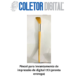 Pincel para levantamento de impressão de digital t13 (pronta entrega)