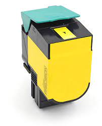 Cartucho de toner compatível Lexmark C544X1YG amarelo 4K