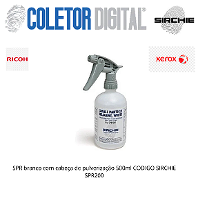 SPR branco com cabeça de pulverização 500ml CODIGO SIRCHIE SPR200