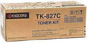 Kyocera Mita Cyan Toner para KM-C2520/2525E/3225 (Rendimento 7K) TK827C