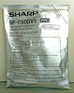Revelador preto genuíno Sharp SF-730DV1 para Sharp SF-1025 a SF-7370
