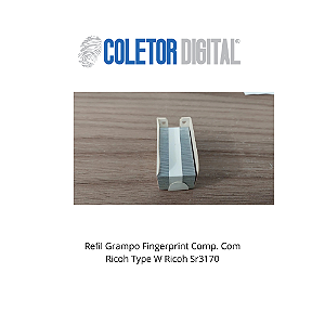 Refil Grampo Fingerprint Comp. Com Ricoh Type W Ricoh Sr3170