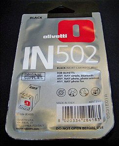 Olivetti cartucho de tinta negro B0495 IN502
