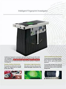 Scanner para extrair impressão digital Fingerprint Investigator