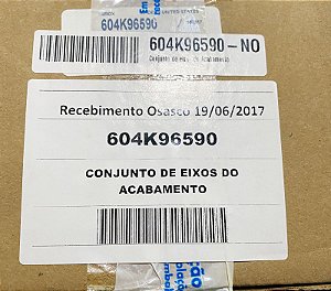 Conjunto Eixo Acabamento Xerox Nuvera 144/ 288 - 604K96590
