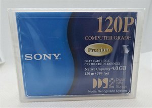 SONY PREMIUM 120P Cartucho De Dados DDS-2 4.0GB