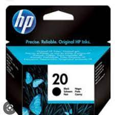 HP 20 Preto C6614A jato de tinta