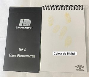 Coletor de impressão digital de bebê Bf-9 Baby Footprinter ( indenticador)