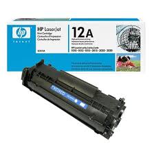 Toner HP 12A Preto Laserjet Original (Q2612A) Para HP Laserjet 1018, M1319f CX 1 UN
