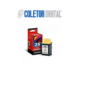 Cartucho Lexmark 25 Tricolor 15m0125 Original