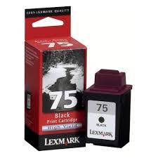 CARTUCHO LEXMARK 75 ORIGINAL 12A1975 BLACK
