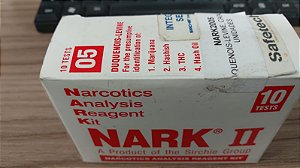 Reagente NARK II Duquenois-Levine (maconha/óleo de haxixe/THC) NARK2005