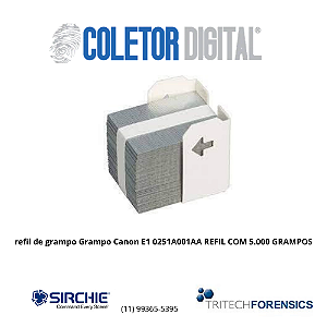 refil de grampo Grampo Canon E1 0251A001AA REFIL COM 5.000 GRAMPOS