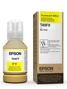 T49f9 Tinta Sublimática Epson 140ml para SC-F571 - Amarelo Fluorescente