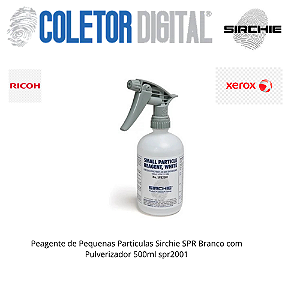 Peagente de Pequenas Particulas Sirchie SPR Branco com Pulverizador 500ml spr2001