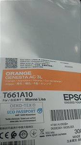 Tinta Amarela Genesta  t661a10 orange saco com 3 litros