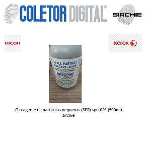O reagente de partículas pequenas (SPR) spr1001 (500ml) sirchie