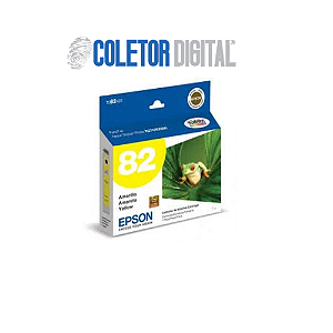 Cartucho de Tinta Epson 82 Epson 82N T082420 Amarelo Original