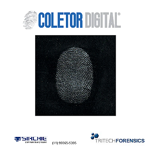 Pó metálico prateado para impressão digital sirchie (5 gramas) 105l