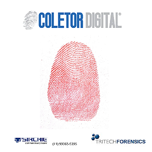 Pó vermelho brilhante para impressão digital 10 gramas sirchie bpp2916