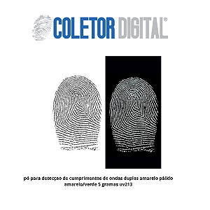 pó para detecçao de cumprimentos de ondas duplos amarelo pálido amarelo/verde 5 gramas uv213