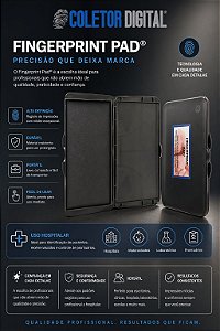 Coletor de Impressão Digital para Exame do Pezinho – Capacidade para 10.000 Coletas, Tinta Escura de Alta Precisão que Não Mancha a Pele – Código 7717