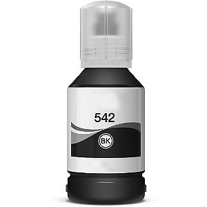 tinta preta compatível com Epson T542 T542120-S EcoTank de alto rendimento