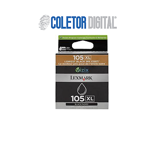 Cartucho Black Lexmark 105XL 14N0822 Original